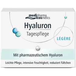 Hyaluron Tagespflege legere Creme im Tiegel