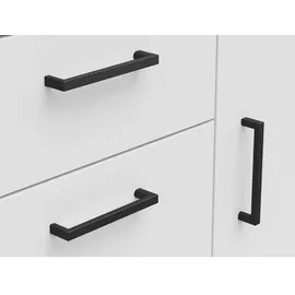 milino Kommode Multi-Stauraum 80 x 83 x 40 cm Weiß