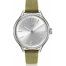 ICE-Watch ICE Time Khaki Silber Leder 36 mm 013070