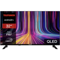 Telefunken QLED TV 32 Zoll Fernseher Full HD Android TV (HDR Smart TV, Triple-Tuner) QF32AN750S