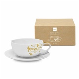 ppd Tasse Pure Branch gold Bone China T-Mug 350 ml, Bone China bunt