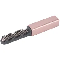 TARSHYRY Mini-Glätteisen, über USB Wiederaufladbar, Kabellos, Kleiner Haarglätter, 15S, Schnelles Aufheizen, für, Kurzes Haar, Styling, Ausbesserungen, Tragbar, für Unterwegs, Rosagold (Roségold)