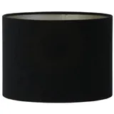 Light&living Lampenschirm Velours Schwarz