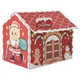 fdsad Katzenhaus Kratzbaum Karton Weihnachten Karton Katzenhaus mit Katzenminze Robust und Langlebig für Katze Weihnachten Geburtstagsgeschenk