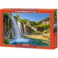 Castorland Land of the Falling Lakes 1000 Te Puzzle, Bunt