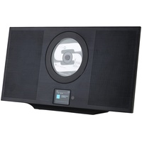 Stereoanlage, Alu, Internet-Radio/CD/DAB+/Bluetooth, 60W, DSP, schwarz