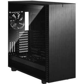 Fractal Design Define 7 XL Black Brushed Aluminum/Steel E-ATX Silent Modular Tempered Glass Window Full Tower Computer Case