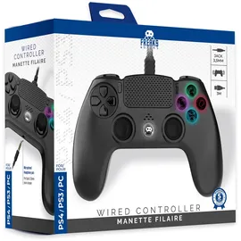 Freaks and Geeks Wired Controller Schwarz PS4