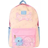 Loungefly - Plecak nylonowy Disney Stitch & Angel 43 cm - Bunt
