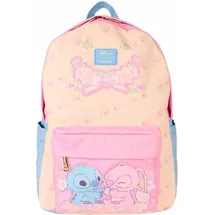 Loungefly - Plecak nylonowy Disney Stitch & Angel 43 cm - Bunt