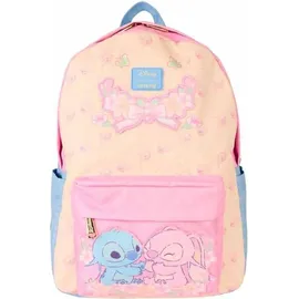 Loungefly - Plecak nylonowy Disney Stitch & Angel 43 cm - Bunt