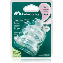 Bebeconfort Emotion Physio Fast Flow Trinksauger 6 m+ 2 St.