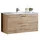 BASIC by Balculina Waschtisch-Set Best Holzoptik Braun Wildeiche