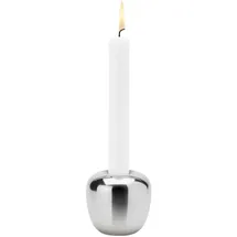 Stelton Kerzenständer Ora Edelstahl Silber