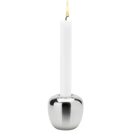 Stelton Kerzenständer Ora Edelstahl Silber