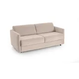 Atlantic Home Collection Schlafsofa Limone beige