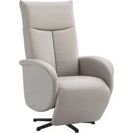 sit&more TV-Sessel Juma grau 75 x 110 x 82 cm mit Drehfunktion & Kopfteilverstellung