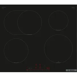 Bosch Herdset Backofen Teleskopauszug 3D-Heißluft + Induktionskochfeld Booster autark 60 cm