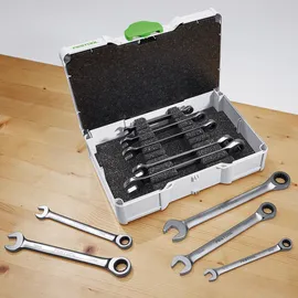 Festool Ringratschenschlüssel-Set SYS3 S 76-RRS 10-tlg.