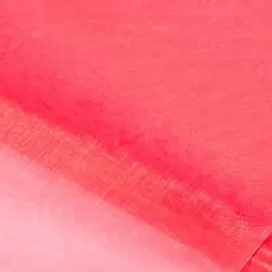 Organza "Delhi", hellrot