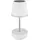GLOBO Solarleuchte Edelstahl H 25 cm verstellbar weiß