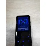 AGPTEK 64 GB MP3-Lautsprecher, Bluetooth 5.3, 2,4 Zoll (6,1 cm), großer Bildschirm, Musik-Player, Sport, HiFi, Audio, aus Metall, mit Touch-Taste, Lautstärke, Schrittzähler, FM-Radio, TF-Karte bis zu