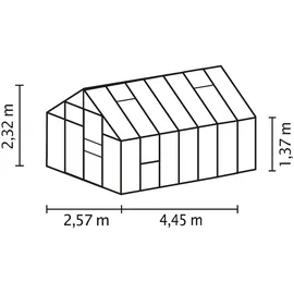 Vitavia Meridian 1 11500 Alu smaragd HKP 4 mm 11,5 m2