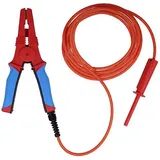 METREL A 1639 RED 5M Krokodilklemme