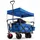 Arebos Bollerwagen faltbar blau
