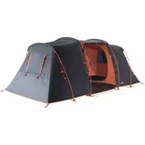 tambu Outdoor Camping Zelt 4 Personen Familien Tunnelzelt aus recyceltem Material 2 getrennte Schlafkabinen
