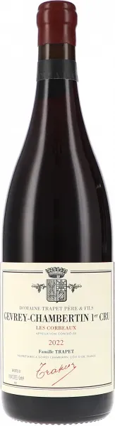 Gevrey-Chambertin Les Corbeaux 1er Cru Trapet Père & Fils 2022 BIO