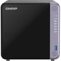 QNAP TS-432X-4G Leergehäuse Schwarz