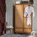 La Redoute Interieurs Schrank Aus Massiver Kiefer Und Rohrgeflecht, Orient kiefer gewachst