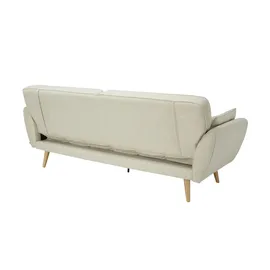 Sofa.de Schlafsofa Konstantina ¦ creme ¦ Maße (cm): B: 222 H: 88 T: 86.0