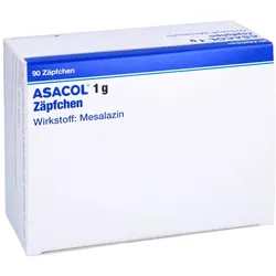 Asacol 1 g Zäpfchen 90 St