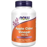 NOW Foods Apple Cider Vinegar 450 mg Kapseln 180