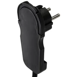 REV Ritter Steckdosenleiste 2 m Schwarz 6 St.