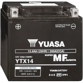 YUASA YTX14 12 Ah 200 A