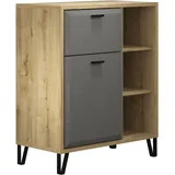 PLACES OF STYLE Kommode »Belva«, (1 St.), Schuhschrank mit Soft-Close und Vollauszug-Funktion - B/T/H 79/42/95