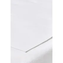 Meyco Baby wasserdichte Molton Bettunterlage 75 x 100 cm Weiß