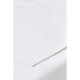 Meyco Baby wasserdichte Molton Bettunterlage 75 x 100 cm Weiß