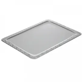 APS Servierplatte SCHÖNER ESSEN silber 53,0 x 32,5 cm