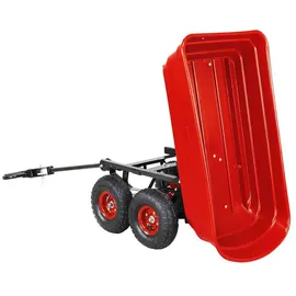 MIWEBA Dumper mit Kippfunktion und Traglast 300 kg rot