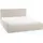 FEDVE Polsterbett Doppelbett Riberia Slim Bett mit Bettkasten 180x200 - Beige