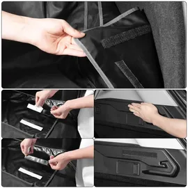 Kingsleeve Kofferraumschutz Universal Wasserabweisend Kratzfest Ladekantenschutz Pflegeleicht 600D Oxford Universal Schondecke Kofferraummatte Hund