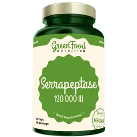 green food Serrapeptase Kapseln 120.000 IU