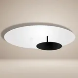 s.luce LED Wandlampe Deckenlampe Plate Weiß, / Ø 60cm