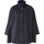 Comma, Relaxed Fit Jacke mit Stehkragen und Rippbündchen - blau XS