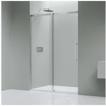 Bernstein DX906 Nischendusche mit Schiebetür rechts 150 x 195 cm Klarglas 8 mm