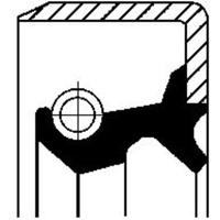 CORTECO Wellendichtring, Differential